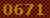 3677 code